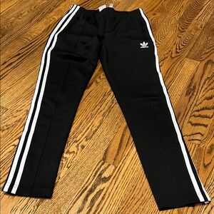 Adidas Woman’s Black Track Pants, Size XS